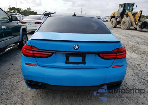 2017 BMW 750 I z USA, uszkodzony, nr VIN WBA7F0C34HGM22159